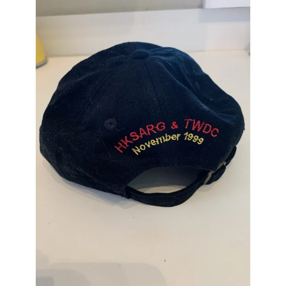 Vintage Disneyland Hong Kong Grand Opening Hat Rare